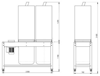 ADAMIK FT 440 PEAM dimensions