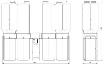 ADAMIK FT 504 HSF dimensions