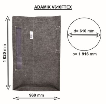 ADAMIK V610FTEX dimensions