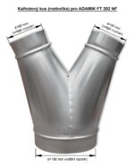 Y-fitting ADAMIK for FT 202 NF