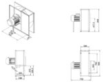 Ventilator ADAMIK VAN 840 11 kW dimensions