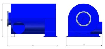 Cyclone ADAMIK ACL 700 dimensions
